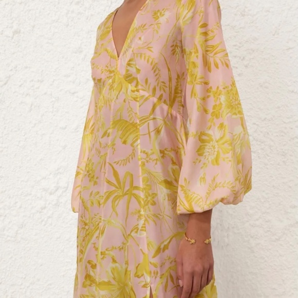 Zimmermann golden Silk Maxi Dress - Picture 4 of 9